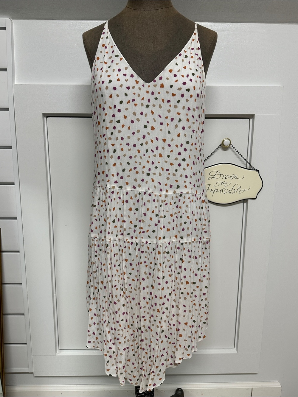 BCBGeneration Women's Stone Dots Shift Dress